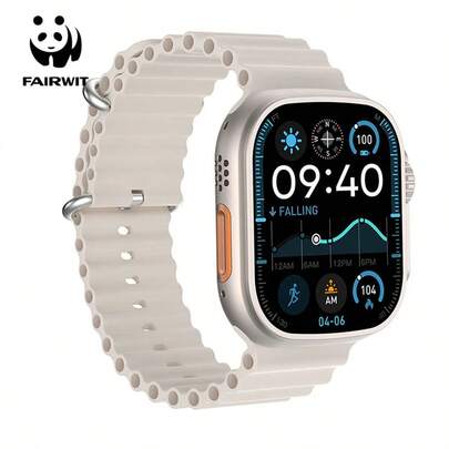 PANDA AI语音控制智能手表 - 多功能AI助手+健康助手。功能：AI语音控制、ChatGPT集成、2.2英寸彩色触摸屏、可自定义表盘、全天候心率/血氧/睡眠监测、多种运动模式、IP68防水、通话和提醒、股票追踪、噪音检测。适用于商务、健身、户外、学生。兼容安卓和iOS系统，350毫安时电池。