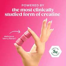 Free Shipping - Bloom Nutrition Creatine Gummies - New Year New Me - Energy, Cognitive Health & Post-Workout Muscle Recovery Promotes & Muscle Improves - Creatine For Women, For Women, Dietary Supplement - 36 viên kẹo dẻo - Xem 7