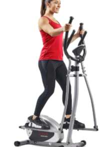 S unny H egacy, Entrenador de Cuerpo Completo con Transmisión por Correa Magnética Hiper Silenciosa, Opcional con Conexión a la App SunnyFit - Gris Oscuro - Ver 7