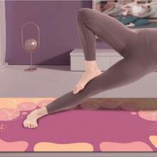 1 片 71*22 英寸瑜伽垫，多种图案可选，防滑耐用，加宽加厚，适合家庭使用、健身、瑜伽初学者训练 - 彩色 - 查看 10