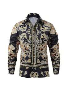 Men Cosplay Clothing - Black - View 3