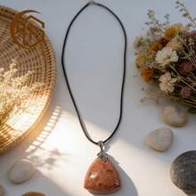 Zhenwei xina Collares colgantes para mujer - Rojo - Ver 2