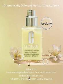 Clinique 倩碧卓越润肤乳+ 125毫升/4.2盎司 | 全天候保湿，适合极干至干性混合肌肤 | 蕴含甘油 | 强化肌肤保湿屏障，令肌肤健康平衡 | 改善肤质和肤色 | 不致痘，无香精 | 经皮肤科医生测试，适合敏感肌肤 | 早晚每日使用 | 倩碧经典保湿乳液，提升肌肤水润度和舒适度 - Lotion+ - 125ml - 查看 4