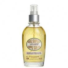 L'Occitane 欧舒丹杏仁柔肤油 100ml，滋养保湿，快速吸收，清爽不油腻，沐浴后奢华身体护理 - 100mL - 查看 1
