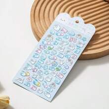 3D立体浮雕贴纸，创意DIY高品质Gukka手机壳贴纸，剪贴簿贴纸，北极熊贴纸，海洋生物贴纸 - 彩色 - 查看 13