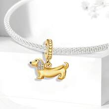 1pc Fashionable Dachshund Bead Suitable For DIY Women Jewelry Bracelet - Style 4 - View 6