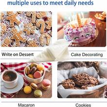 100 Pcs Disposable Piping Bags - Heavy Duty Anti-Burst Pastry Bags For Cake Decorating & Royal Icing - Thickened Textured Non-Slip Frosting Bags For Cookies, Macarons & Cream Puffs - Clear - View 11