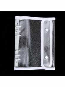 A5 Double Ring Binder, 10pcs Loose Leaf Bags, DIY Photo Album Storage Notebook, Kpop Organization Binder - Multicolor - View 16