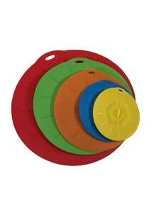 Silicone Food Storage Lid, Anti-Spill And Leakproof, Heat-Resistant And Easy-To-Clean Silicone Pot Lid, Silicone Sealing Cover - Multicolor - View 13