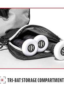 Franklin Sports Junior Bolsa para Equipo - Gris Claro - Ver 3