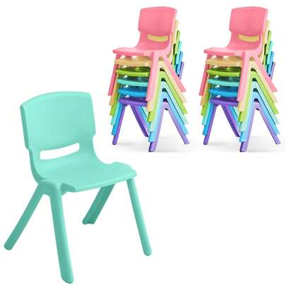 6Seat/12Seat Stackable Chairs, Colorful Plastic For With Flexible Seating For For Indoor, Outdoor