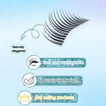 5 Pairs Cartoon Eyelashes, Wet Eyelashes, Eyelash Length 5-12mm, Transparent Stem, Curly, Non-Deformable, Fit Eye Shape, Cute Eyelashes - Spiky Manga Lashes - View 5
