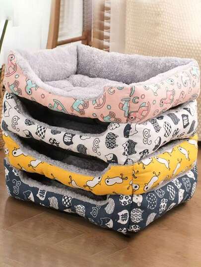 Thảm ngủ tròn mềm mại và thoải mái cho thú cưng, phù hợp cho chó nhỏ/trung bình, mèo, chuột hamster, giường ngủ tròn giả lông thú, giường ngủ mềm mại cho mèo, thảm ngủ mùa đông 2 trong 1 kiêm túi ngủ tròn cho thú cưng.