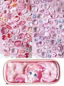 Nayiben 1pc Cartoon Animal Sticker, Cartoon Animal Self-Adhesive Sticker For Scrapbooking And Stationery Decoration - one-size - View 20