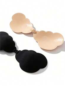 2pcs Seamless Invisible Lift Cloud Bra, Strapless Bra, Suitable For Women's Backless Dresses, Reusable - Multicolor - View 5