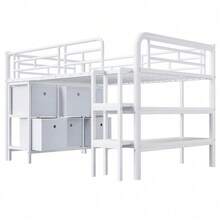Kids Bed Frames, Headboards & Footboards - White + Metal + 90cm*200cm - View 7