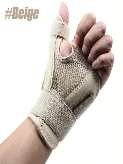 1pc Flexible Wrist Brace With Thumb Support, Breathable Design Suitable For Both Left And Right Hands, Unisex