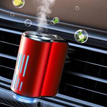 YAIUZGOO Intelligent Car Air Purifier With Fragrance Function, Car Air Freshener Diffuser, Compact Design, 3-Speed Adjustable Humidifying Aromatherapy Essential Oil Diffuser, Auto Accessories - A - View 5