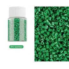Bộ 1100 hạt nhựa dẻo 2.6mm, thích hợp để tự làm trang sức sáng tạo, vòng tay, mặt dây chuyền, đồ trang trí, món quà hoàn hảo cho người thích nung chảy hạt nhựa Perler. - đánh vần doudou - Xem 18