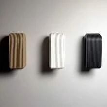 1个带智能锁定系统的自动锁定毛巾挂钩 - 重型重力壁挂式浴室置物架，节省空间的现代塑料毛巾架，适用于淋浴房、浴缸（无需螺丝/安装简便） - 创意新颖 - 彩色 - 查看 9
