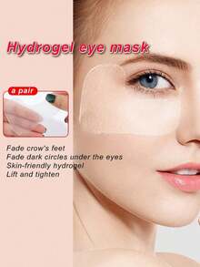 5/10pcs Eye Lifting & Firming Anti-Dark Circles & Fine Lines Eye Gel Patches, Collagen Eye Masks For Men & Women - Multicolor - View 1