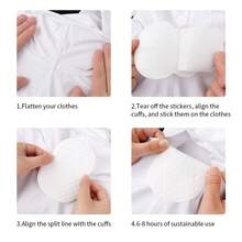 10/20pcs Underarm Sweat Pads, Sweat Pads, Clothing Sweat Pads Protective Covers, Moisture Absorbing Deodorant Pads - 10個 - 查看 9
