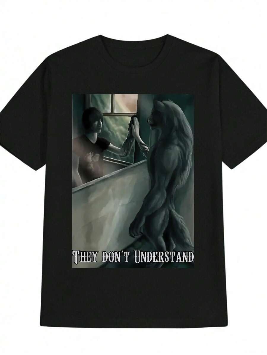 Men Outdoor Tees & Tanks - Black - View 1