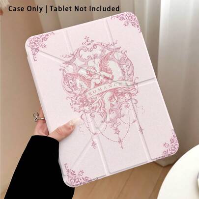 Painted Effect Acrylic Crystal Cover Compatible With Honor Pad 9/10, Honor GT 11.5inch/X9A/X9Pro, Matepad 11 Inch 2023/2022, Matepad Pro, Redmi, OPPO, VIVO, Apple 10th Generation/IPad 11 2025, Galaxy Tab A9 Plus/A11/A11 PLUS