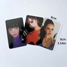 6pcs/22pcs/Kpop B/T/S JIMIN V J-HOPE RM JIN KATSEYE Photocard Set – SOPHIA MANON DANIELA LARA MEGAN YOONCHAE –Dual-Sided High-Definition Photo Card, Compatible With Peripheral Cards, Collectible Cards, Valentine's Day Gifts, Small Tokens, Popular Group Support Cards, Collectible Mini Cards, New Collection Greeting Cards, Card Display Collectibles, Popular Music Peripheral Items - Multicolor - View 3