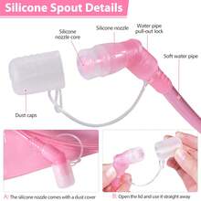 2L Large Capacity Water Bladder Backpack, Suitable For Cycling, Hiking, Running And Travel - Pink - View 5