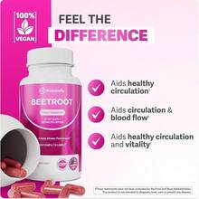 3PCS Rosabella Organic Beet Root 60 Capsules Dietary Supplement  Pure Natural - 1 - View 5