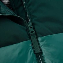 Adidas Stand-Up Collar Down Jacket, Unisex, Three Stripes, Warm, Windproof, Outdoor Duck Down Jacket. - Green - View 6