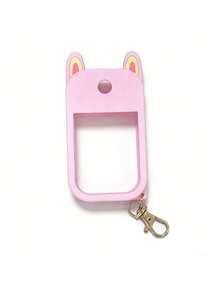 1pc Cute Silicone Protective Case, Compatible With Touchland Hand Sanitizer Spray (Fits 1 Fl Oz), Keychain Holder, Silicone Protective Cover For Power Mist And Glow Mist Hand Sanitizer Sprayers, 1 Fl Oz Capacity - one-size - View 14