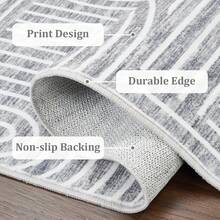 Area Rugs & Sets - رمادي - مشاهدة 6