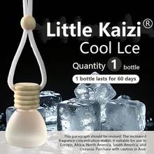 Little Kaizi *Matte Triangle Shape *Scented Car Air Freshener - Long-Lasting Car Diffuser - Lasts 60+ Days-Fresh Woody Fruity Type, 30% Air Freshener Concentration - Bk26 - View 8