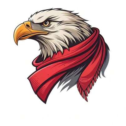 1 pieza/2 piezas/3 piezas Pegatinas de transferencia de calor con diseño de águila - Decoración DIY para vacaciones, adecuado para camisetas, sudaderas, vaqueros