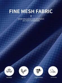 Bộ 2 áo thun ngắn tay thấm hút mồ hôi, thoáng khí, thích hợp cho các hoạt động thể thao ngoài trời, chạy marathon và các cặp đôi. - Nhiều màu - Xem 5