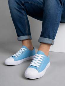 Men Sneakers - Blue - View 2