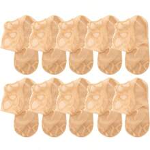 1/5/10 Pairs Of High-Quality Fashionable Invisible Circular Lace Style Comfortable Women's Socks ﻿ - Multicolor - View 19