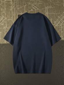 Camisa Camiseta Algodão Premiun Onça Exclusiva 2026 - Azul Marinho - Visão 2