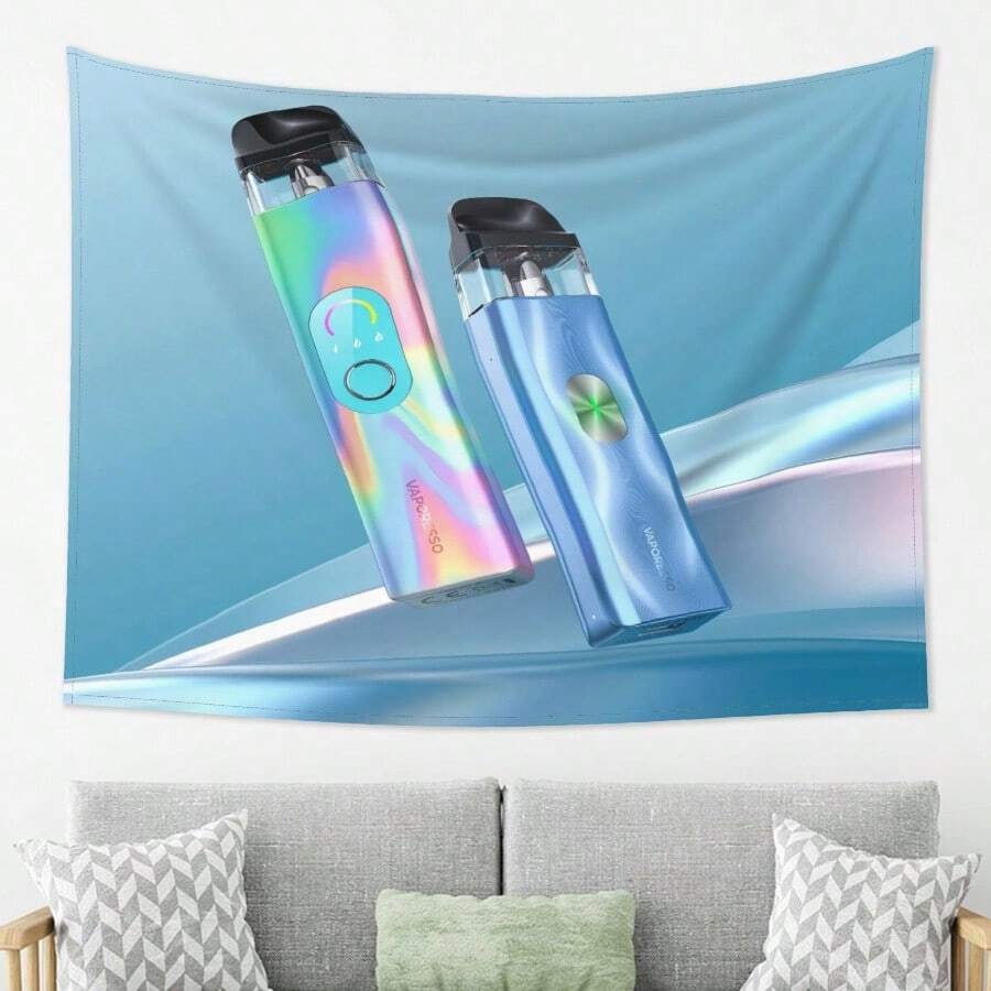 Vaporesso Tapestry, Wall Hanging For Living Room, Bedroom, And Office Home Decor, Room Decoration, Party Wall Decor, Suitable For Bedrooms, Home, And Parties, The Best Gift Choice - 1PC - Xem 1