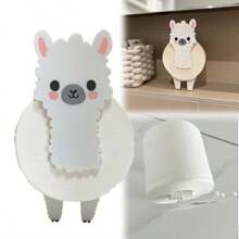 The New Sheep - Soporte de papel higiénico de alpaca divertido juego de baño de pie soporte de rollo de ovejas  impreso en 3D soporte de papel higiénico divertido ovejas 1 unidad - Alpaca 1 pieza - Ver 1