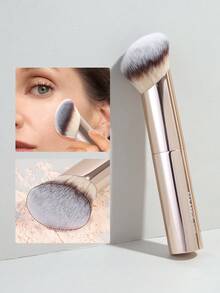 MAANGE Bộ cọ trang điểm chuyên nghiệp bằng hợp kim nhôm, thích hợp mang theo khi đi du lịch, bao gồm cọ nền, cọ má hồng, cọ che khuyết điểm, cọ tạo khối, cọ vát, được làm từ sợi mềm mại, tiện lợi mang theo, thích hợp làm quà tặng cho phụ nữ và các cô gái. - Vàng - Xem 4