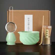 1件/5件套樱花抹茶茶具，包含抹茶碗、抹茶筅、抹茶杯、搅拌棒、茶匙、茶碗套装、抹茶冲泡工具、甜点及饮品制作工具、日式礼盒、松川抹茶搅拌套装、抹茶爱好者礼物 - 彩色 - 查看 11