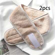 1pc Adjustable Spa Headband Facial Spa Makeup Head Band Yoga Bath Shower Headwear Hair Styling Accessories Back To School Hair - 彩色 - 查看 11