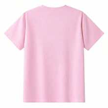 Unisex Brazil World Cup 2026 Fan T-Shirt, Yellow, Blue, Black, , Round Neck - 淺粉色 - 查看 2
