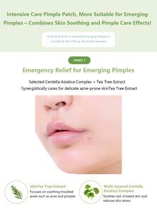 Olive Young Care Plus 祛痘贴 1 片装，隐形祛痘贴，水胶体祛痘贴，韩国配方，有效遮盖痘痘、粉刺和瑕疵，适用于问题肌肤和面部，防水防汗，还能遮盖痘疤，紧急祛痘贴 - 96 Count - 查看 3