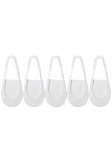 Invisible Boat Socks Women Summer Ice Silk Thin Breathable Soft Shallow Mouth Half Sole Garter Straps Suspenders Socks - Multicolor - View 9