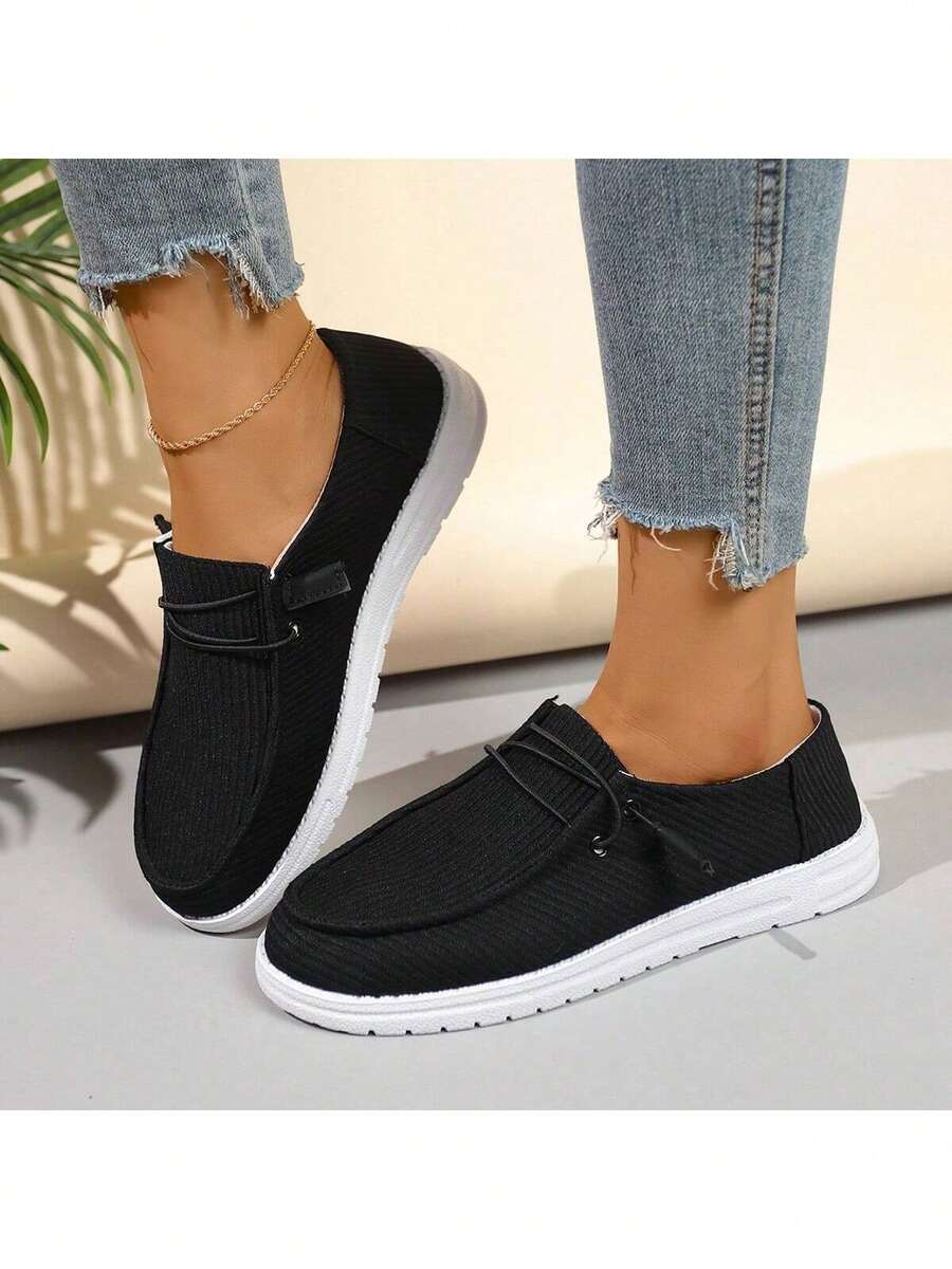 Fresh Look at Women S Casual Corduroy Loafers Slip On Comfort Shoes With