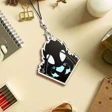 Opjoys 1pc Acrylic Carnival Cute Cartoon Keychain, Suitable For Hanging On Bags And Keys, Cosplay Accessory, Small Ornament, Keychain Accessory | Anime Derivative | Car Key Chain - Multicolor - View 9